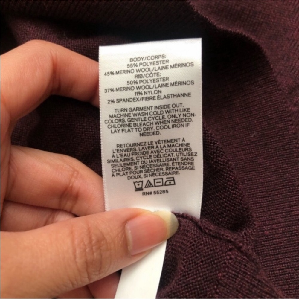 Express Merino Wool Blend Sweater - Picture 4 of 5